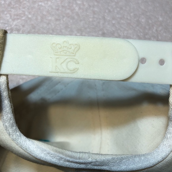 VTG Detroit Vipers IHL Snapback Adjustable Hat 1990s White Teal KC Brand HTF - Picture 6 of 6